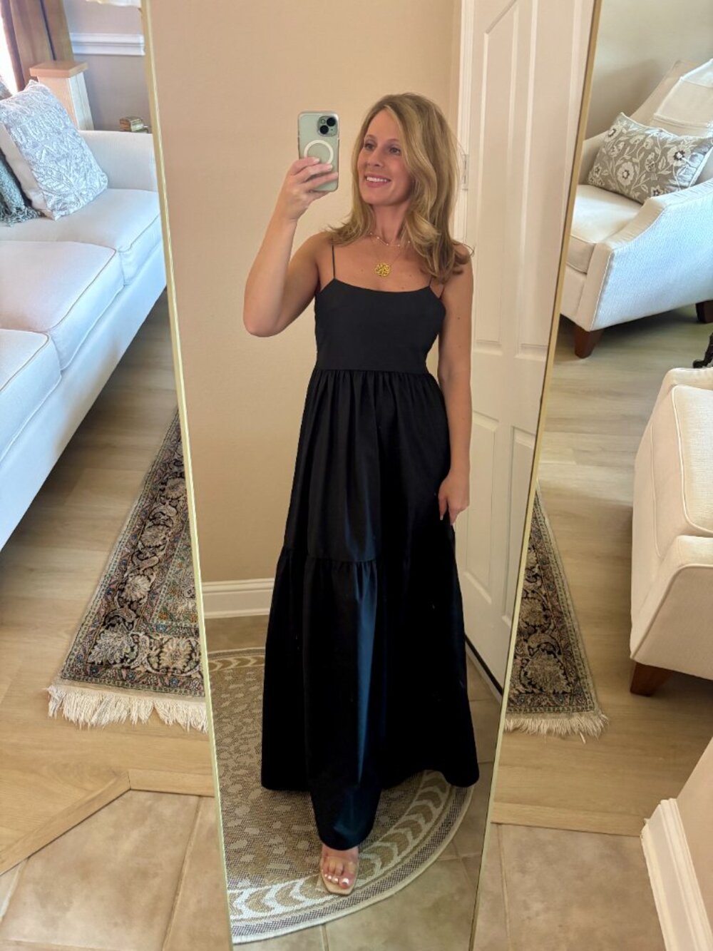 Commense Backless Long Dress